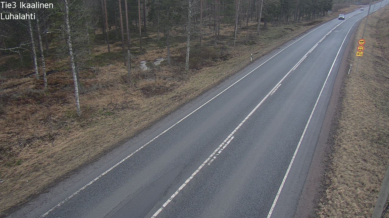 Weather Camera Image Road 3 Ikaalinen, Luhalahti, Ikaalinen, Pirkanmaa