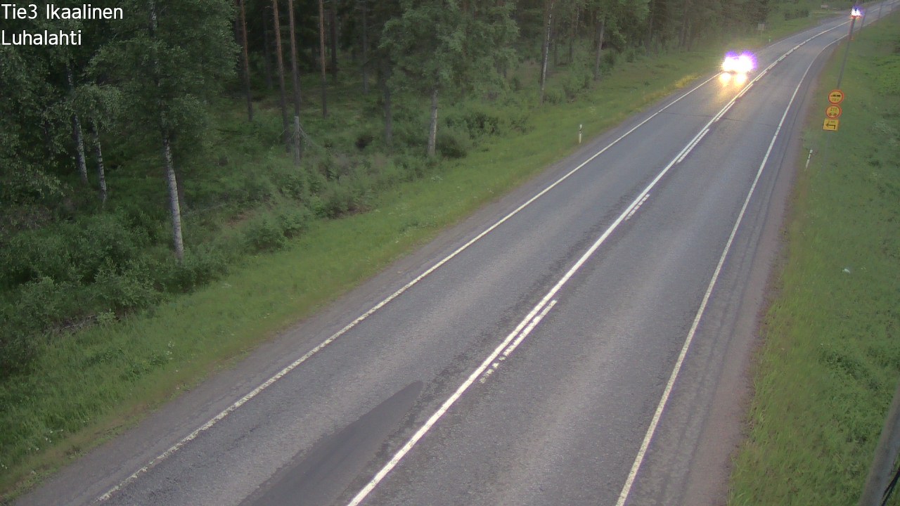 Weather Camera Image Väg 3 Ikaalinen, Luhalahti, Ikaalinen, Pirkanmaa