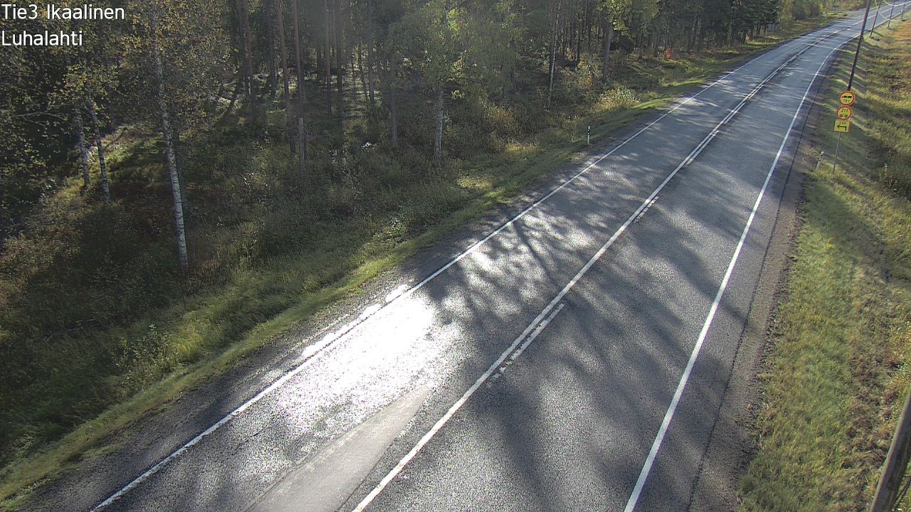 Weather Camera Image Road 3 Ikaalinen, Luhalahti, Ikaalinen, Pirkanmaa