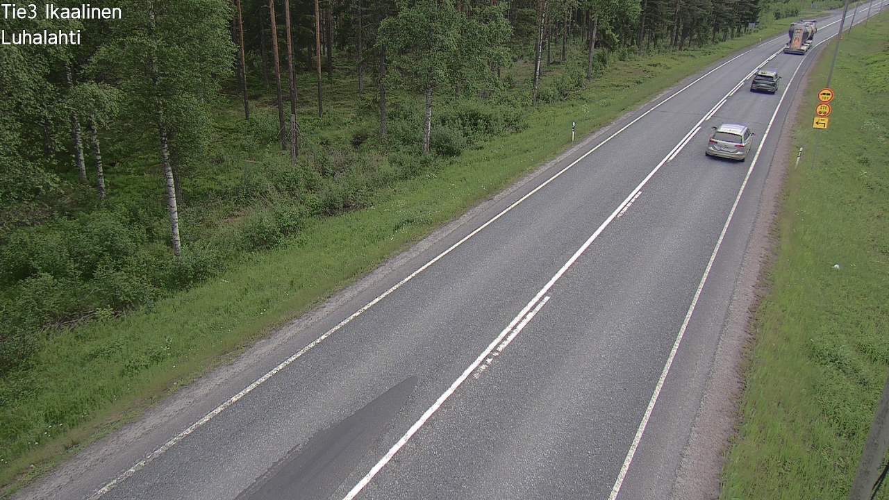 Weather Camera Image Väg 3 Ikaalinen, Luhalahti, Ikaalinen, Pirkanmaa