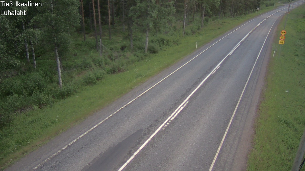 Weather Camera Image Väg 3 Ikaalinen, Luhalahti, Ikaalinen, Pirkanmaa