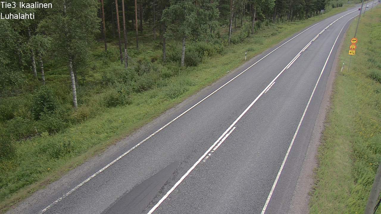 Weather Camera Image Road 3 Ikaalinen, Luhalahti, Ikaalinen, Pirkanmaa