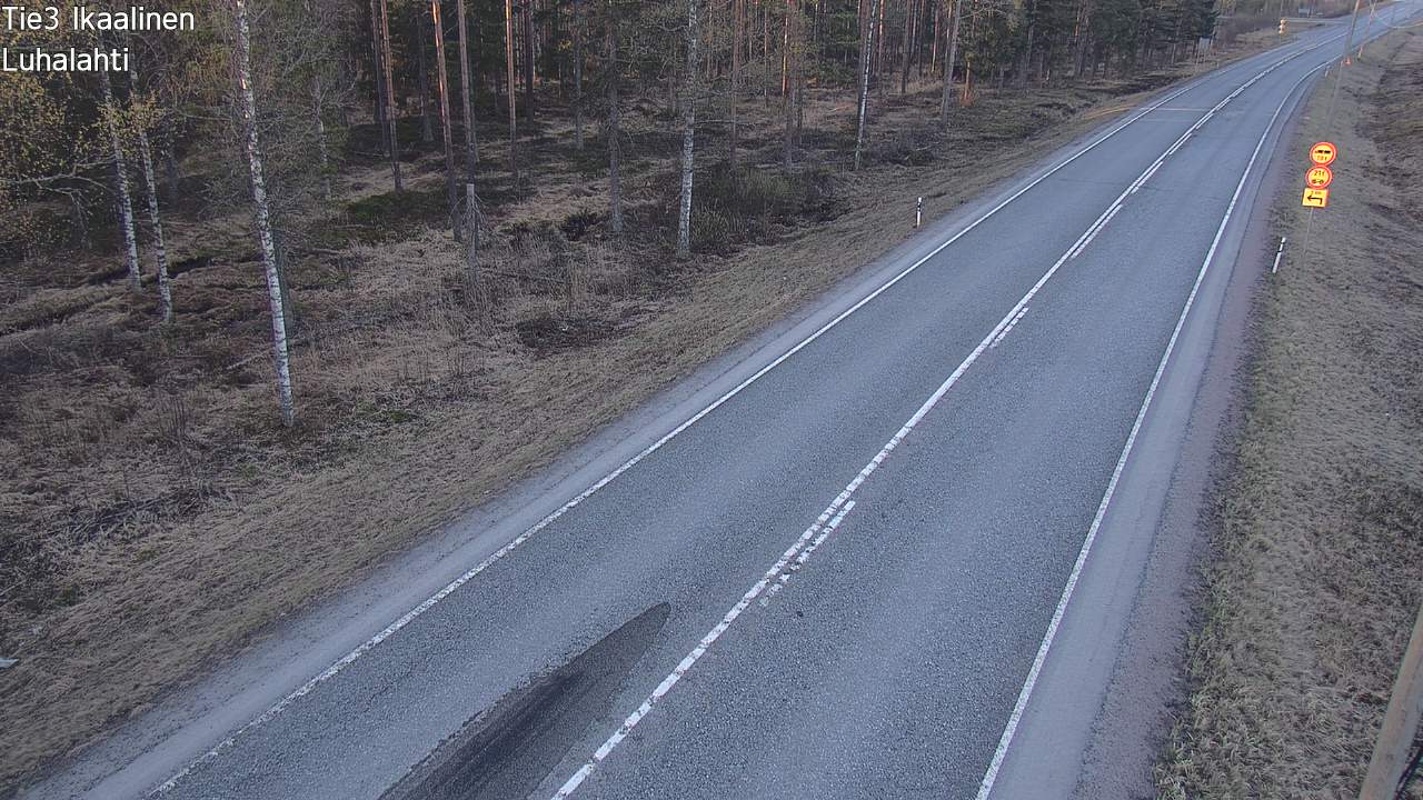 Weather Camera Image Väg 3 Ikaalinen, Luhalahti, Ikaalinen, Pirkanmaa