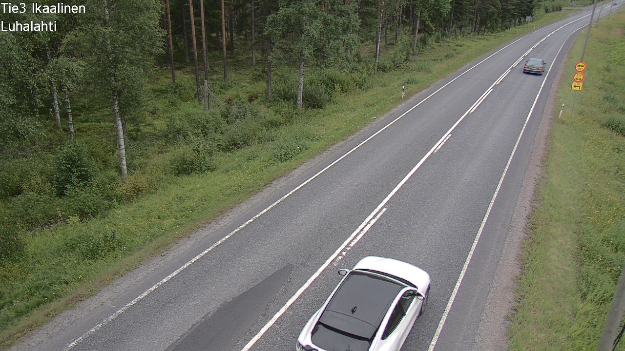 Weather Camera Image Road 3 Ikaalinen, Luhalahti, Ikaalinen, Pirkanmaa