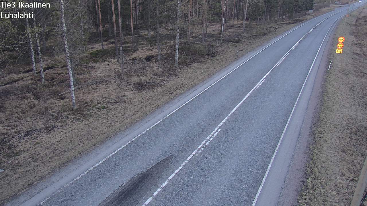 Weather Camera Image Väg 3 Ikaalinen, Luhalahti, Ikaalinen, Pirkanmaa