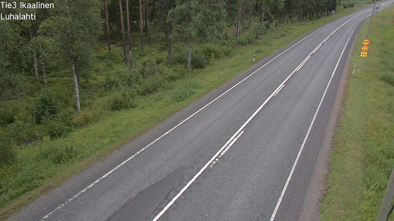 Weather Camera Image Road 3 Ikaalinen, Luhalahti, Ikaalinen, Pirkanmaa