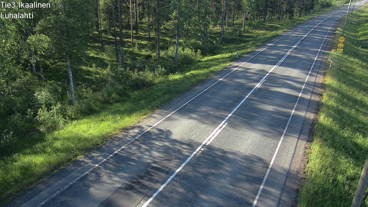 Weather Camera Image Väg 3 Ikaalinen, Luhalahti, Ikaalinen, Pirkanmaa