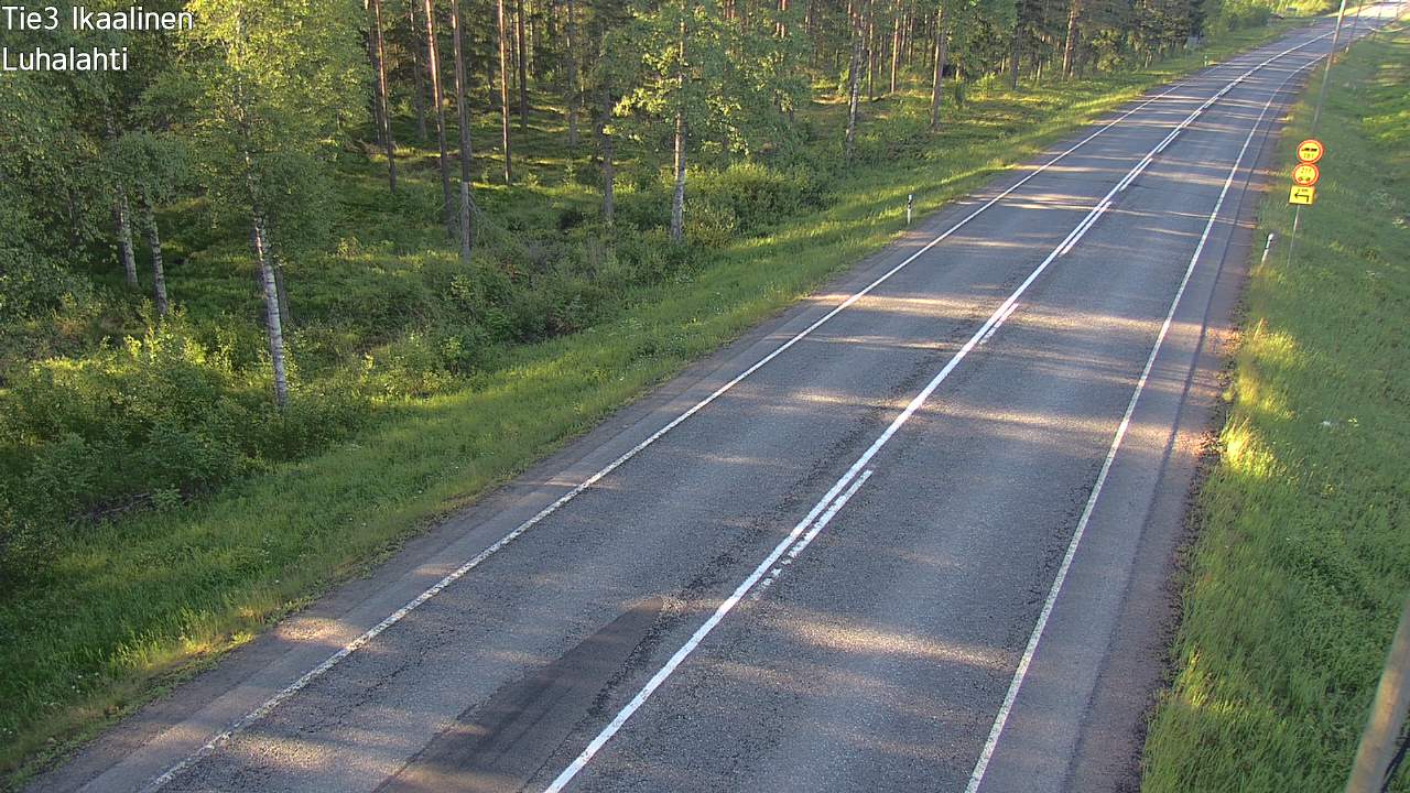 Weather Camera Image Väg 3 Ikaalinen, Luhalahti, Ikaalinen, Pirkanmaa