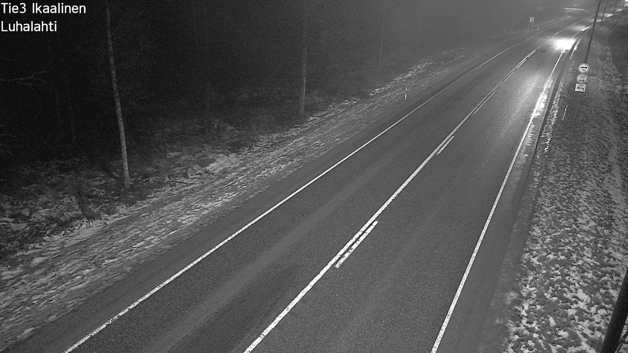 Weather Camera Image Väg 3 Ikaalinen, Luhalahti, Ikaalinen, Pirkanmaa