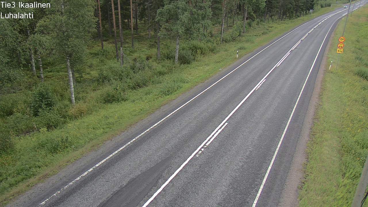 Weather Camera Image Road 3 Ikaalinen, Luhalahti, Ikaalinen, Pirkanmaa