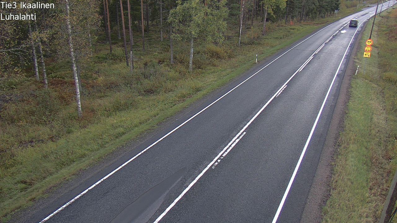 Weather Camera Image Road 3 Ikaalinen, Luhalahti, Ikaalinen, Pirkanmaa