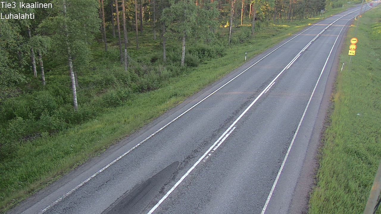 Weather Camera Image Väg 3 Ikaalinen, Luhalahti, Ikaalinen, Pirkanmaa
