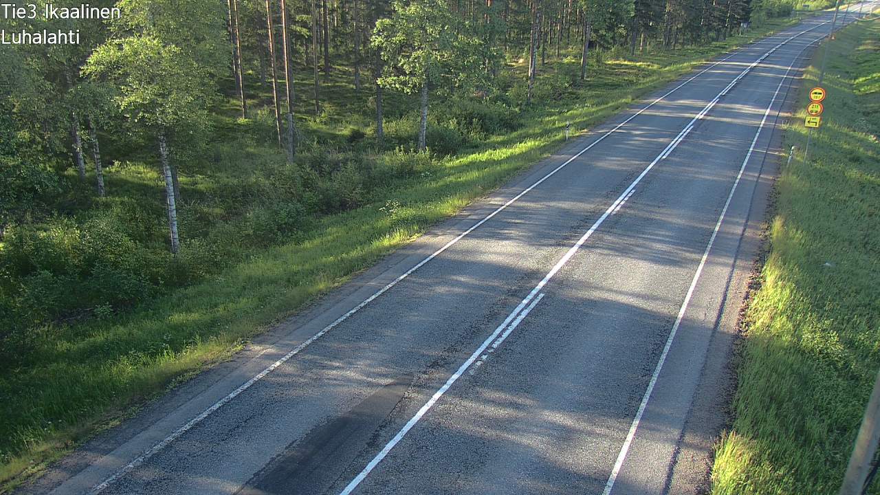 Weather Camera Image Väg 3 Ikaalinen, Luhalahti, Ikaalinen, Pirkanmaa