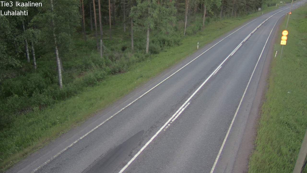 Weather Camera Image Väg 3 Ikaalinen, Luhalahti, Ikaalinen, Pirkanmaa