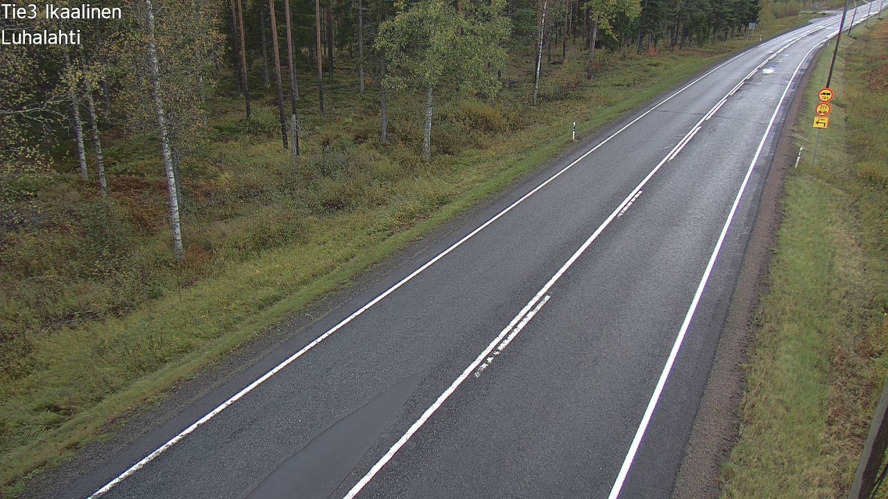 Weather Camera Image Road 3 Ikaalinen, Luhalahti, Ikaalinen, Pirkanmaa