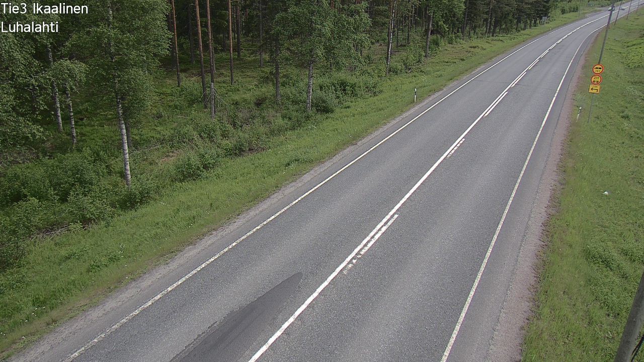 Weather Camera Image Väg 3 Ikaalinen, Luhalahti, Ikaalinen, Pirkanmaa