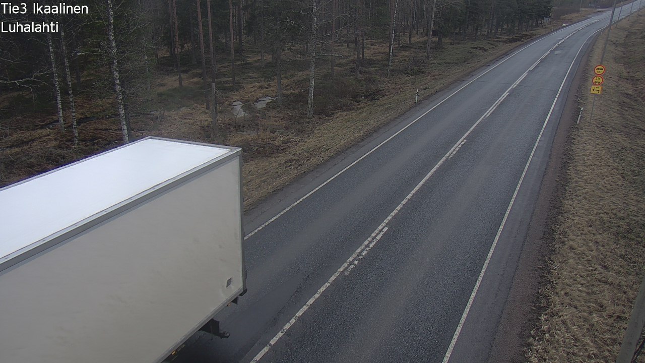 Weather Camera Image Road 3 Ikaalinen, Luhalahti, Ikaalinen, Pirkanmaa