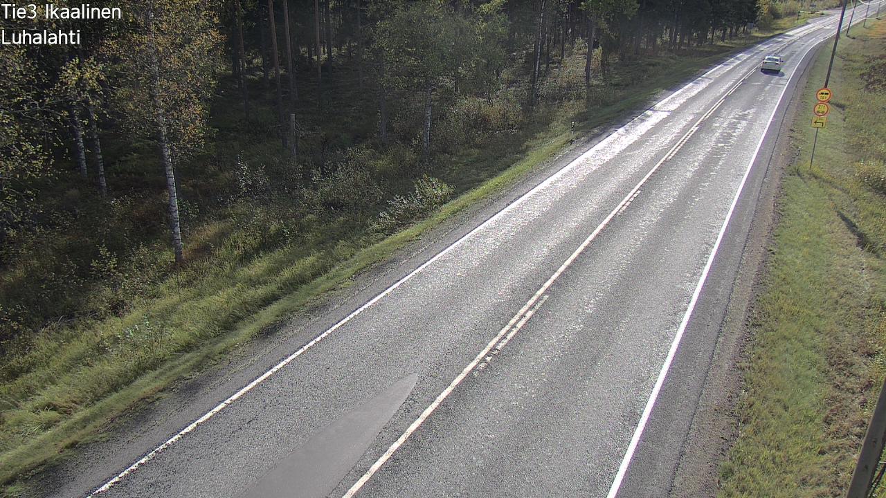 Weather Camera Image Road 3 Ikaalinen, Luhalahti, Ikaalinen, Pirkanmaa