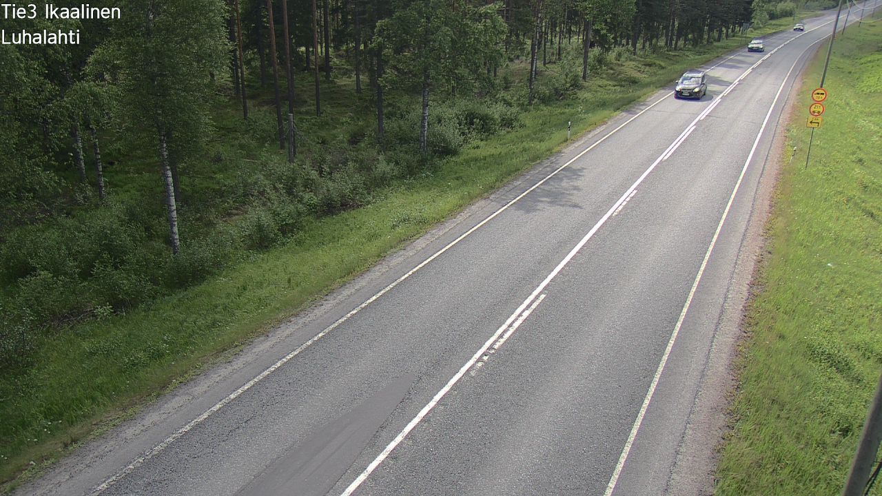 Weather Camera Image Väg 3 Ikaalinen, Luhalahti, Ikaalinen, Pirkanmaa