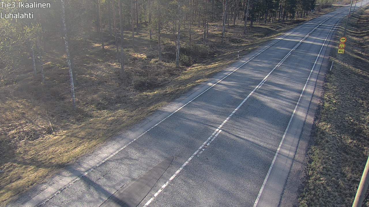 Weather Camera Image Väg 3 Ikaalinen, Luhalahti, Ikaalinen, Pirkanmaa