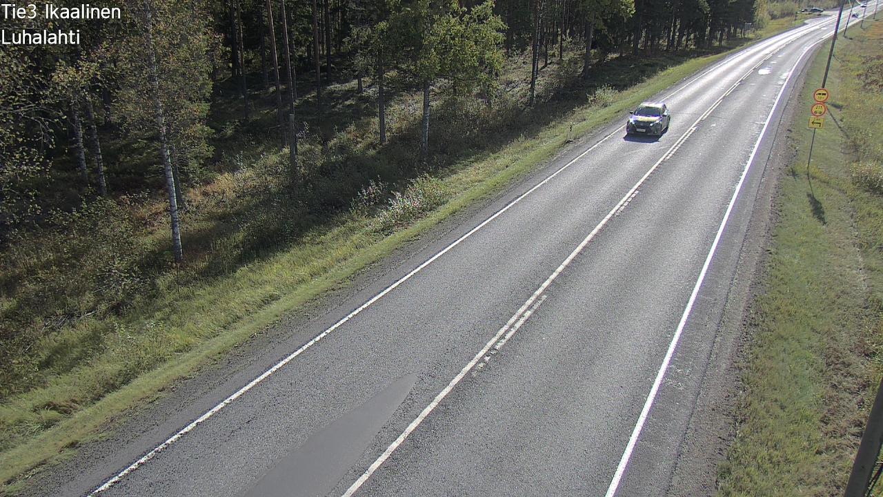 Weather Camera Image Road 3 Ikaalinen, Luhalahti, Ikaalinen, Pirkanmaa