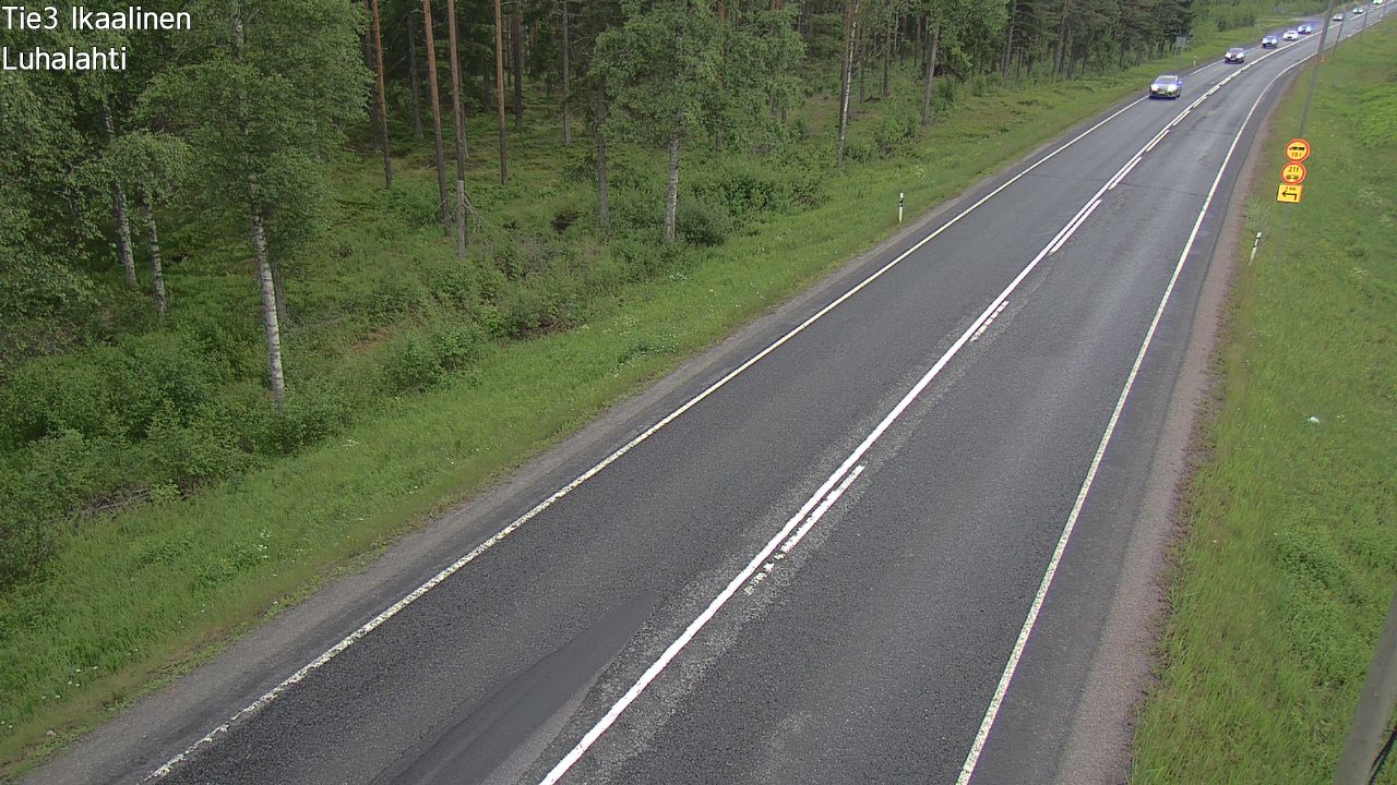 Weather Camera Image Väg 3 Ikaalinen, Luhalahti, Ikaalinen, Pirkanmaa