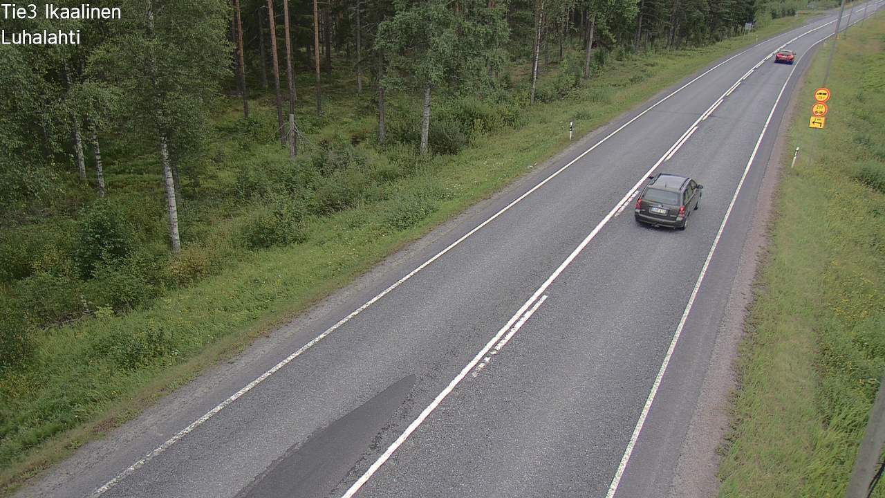 Weather Camera Image Road 3 Ikaalinen, Luhalahti, Ikaalinen, Pirkanmaa