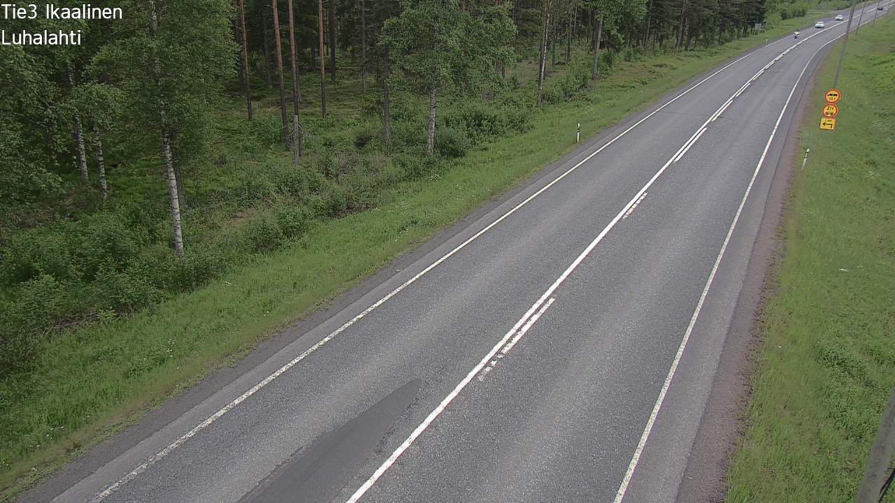 Weather Camera Image Väg 3 Ikaalinen, Luhalahti, Ikaalinen, Pirkanmaa