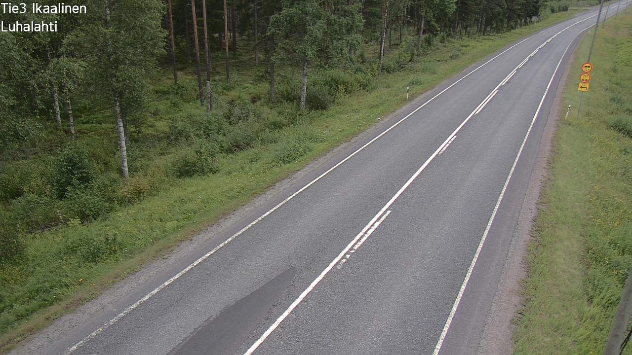 Weather Camera Image Road 3 Ikaalinen, Luhalahti, Ikaalinen, Pirkanmaa
