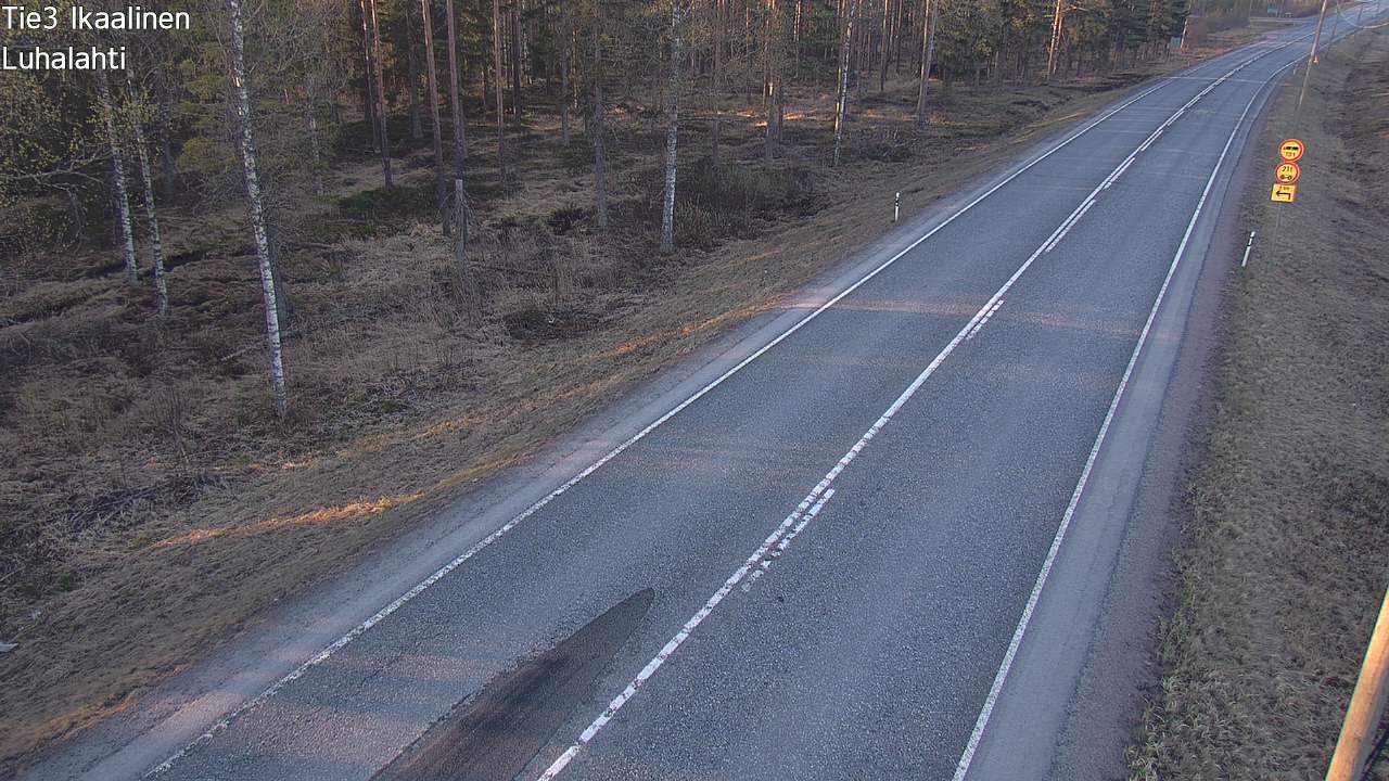 Weather Camera Image Väg 3 Ikaalinen, Luhalahti, Ikaalinen, Pirkanmaa