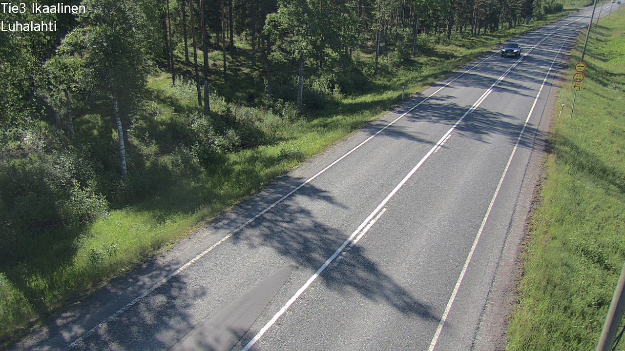 Weather Camera Image Väg 3 Ikaalinen, Luhalahti, Ikaalinen, Pirkanmaa