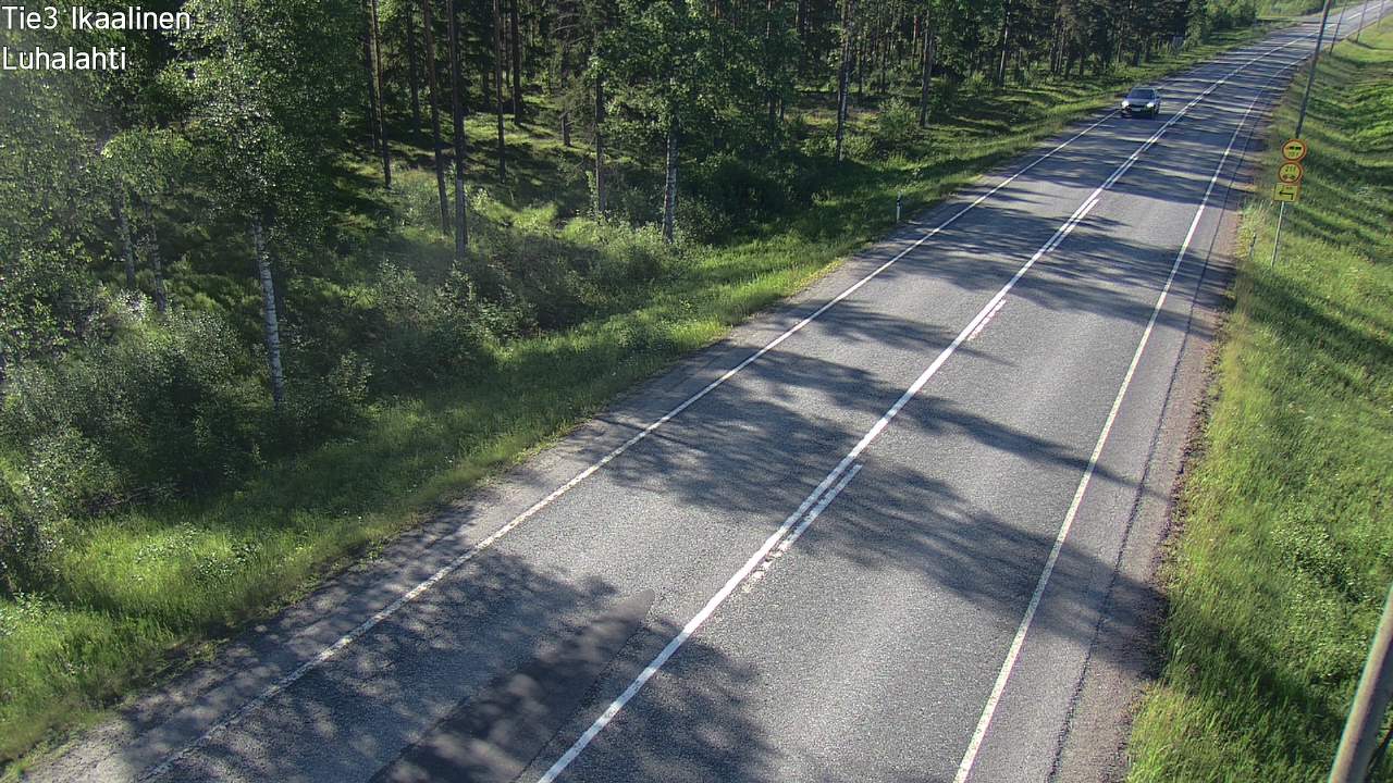 Weather Camera Image Väg 3 Ikaalinen, Luhalahti, Ikaalinen, Pirkanmaa
