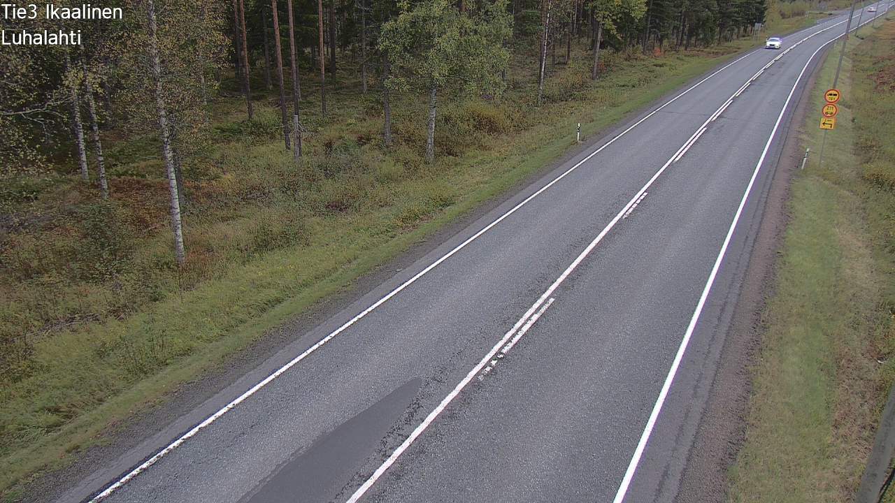 Kelikamerat Kuva Tie 3 Ikaalinen, Luhalahti, Ikaalinen, Pirkanmaa