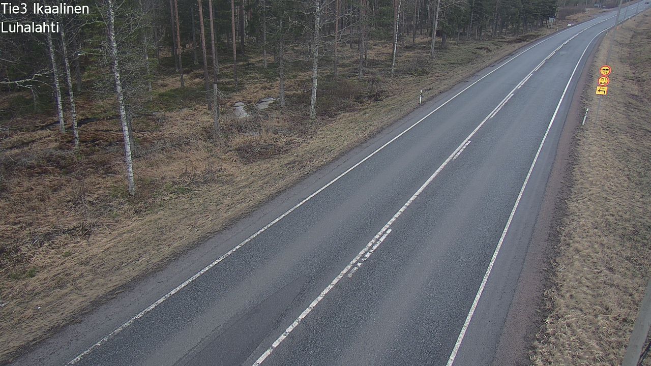 Weather Camera Image Road 3 Ikaalinen, Luhalahti, Ikaalinen, Pirkanmaa