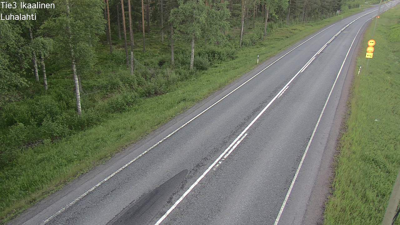 Weather Camera Image Väg 3 Ikaalinen, Luhalahti, Ikaalinen, Pirkanmaa