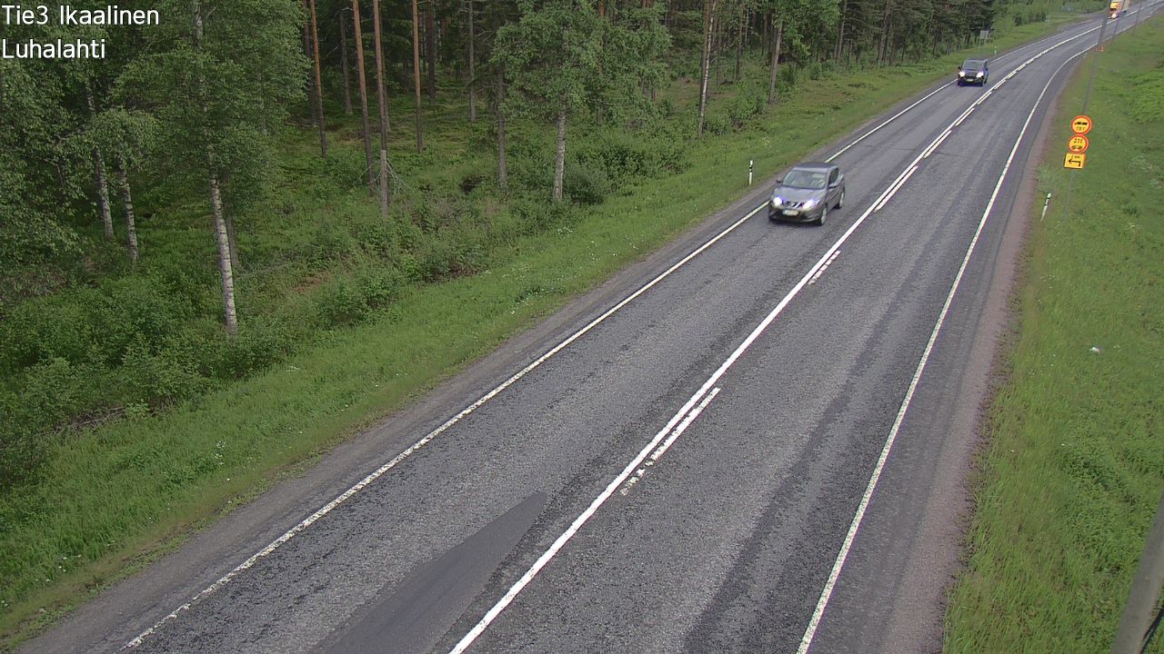Weather Camera Image Väg 3 Ikaalinen, Luhalahti, Ikaalinen, Pirkanmaa