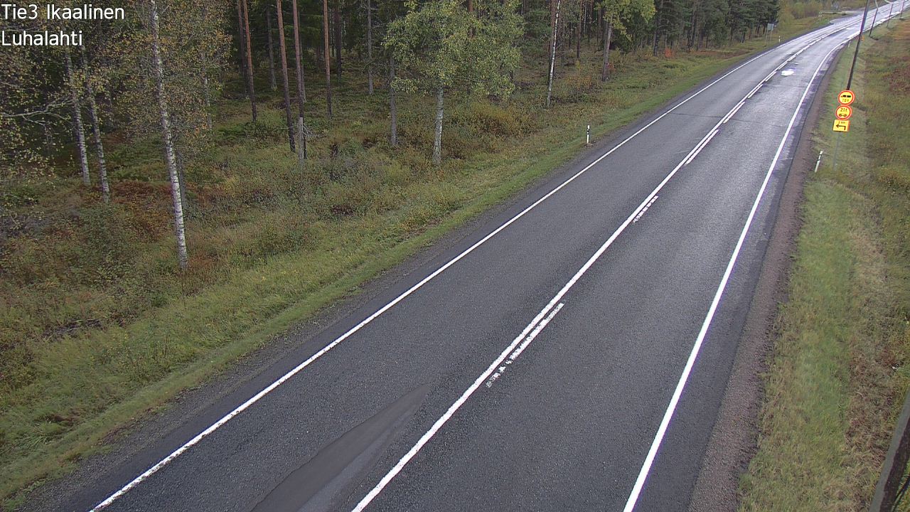 Weather Camera Image Road 3 Ikaalinen, Luhalahti, Ikaalinen, Pirkanmaa
