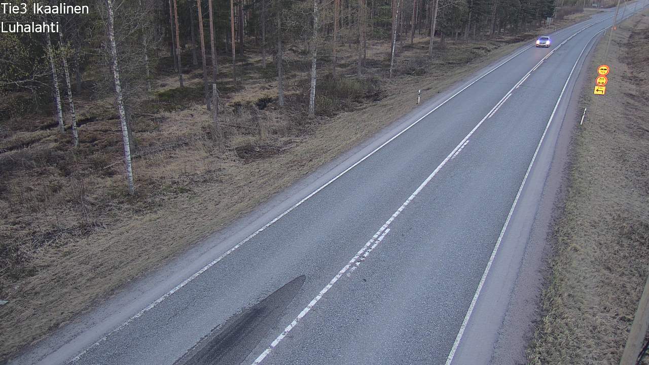 Weather Camera Image Väg 3 Ikaalinen, Luhalahti, Ikaalinen, Pirkanmaa