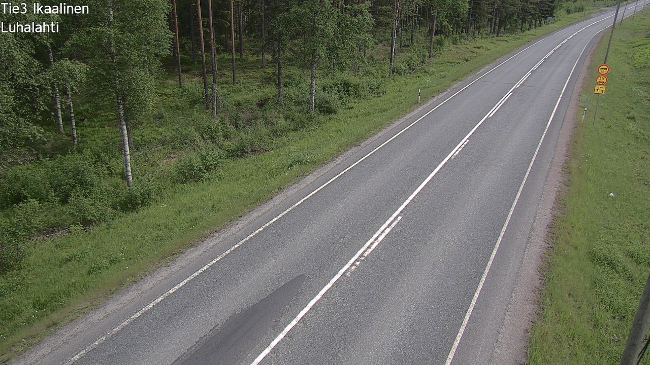 Weather Camera Image Väg 3 Ikaalinen, Luhalahti, Ikaalinen, Pirkanmaa