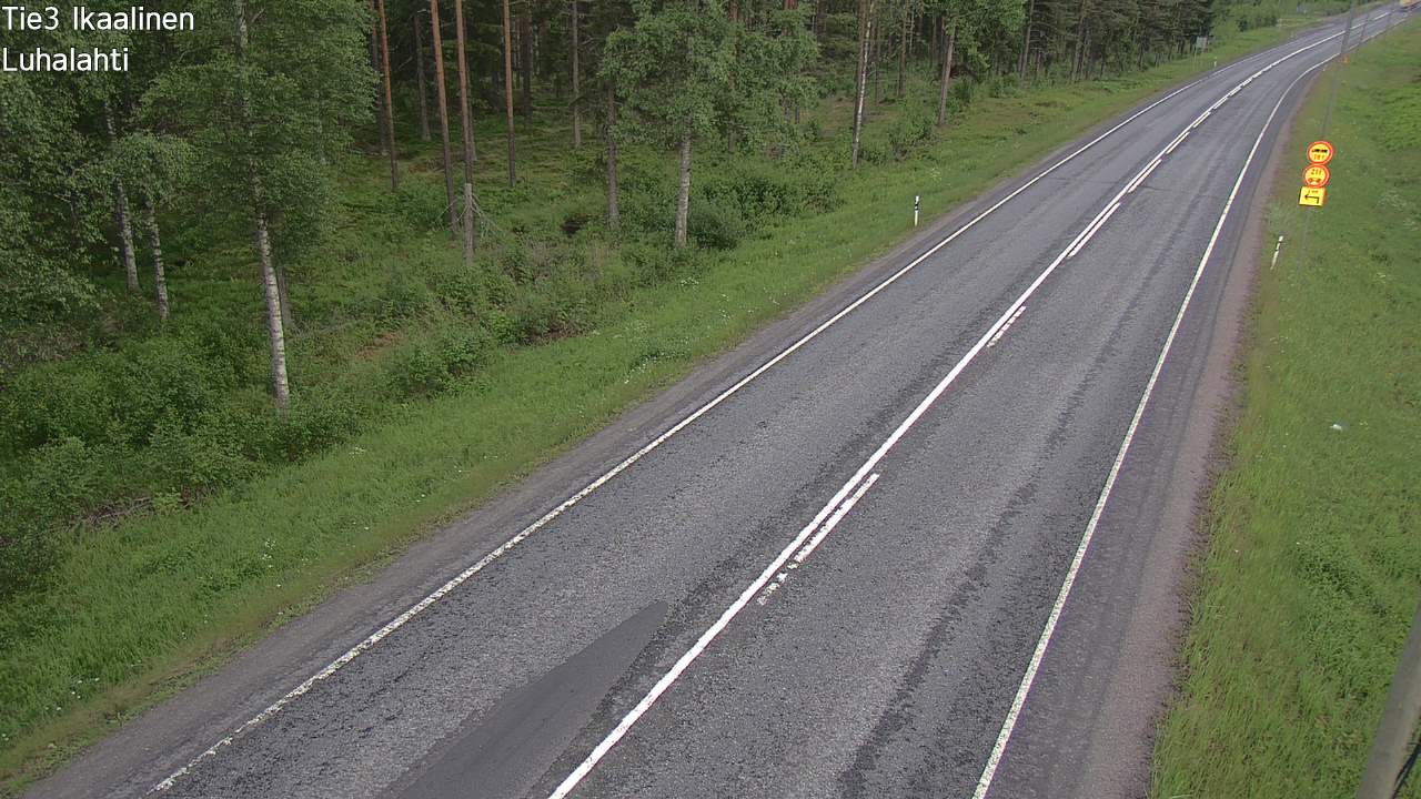 Weather Camera Image Väg 3 Ikaalinen, Luhalahti, Ikaalinen, Pirkanmaa