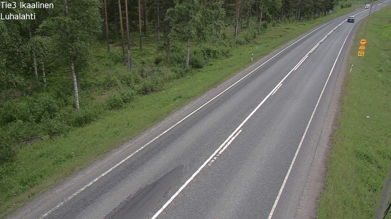 Weather Camera Image Väg 3 Ikaalinen, Luhalahti, Ikaalinen, Pirkanmaa