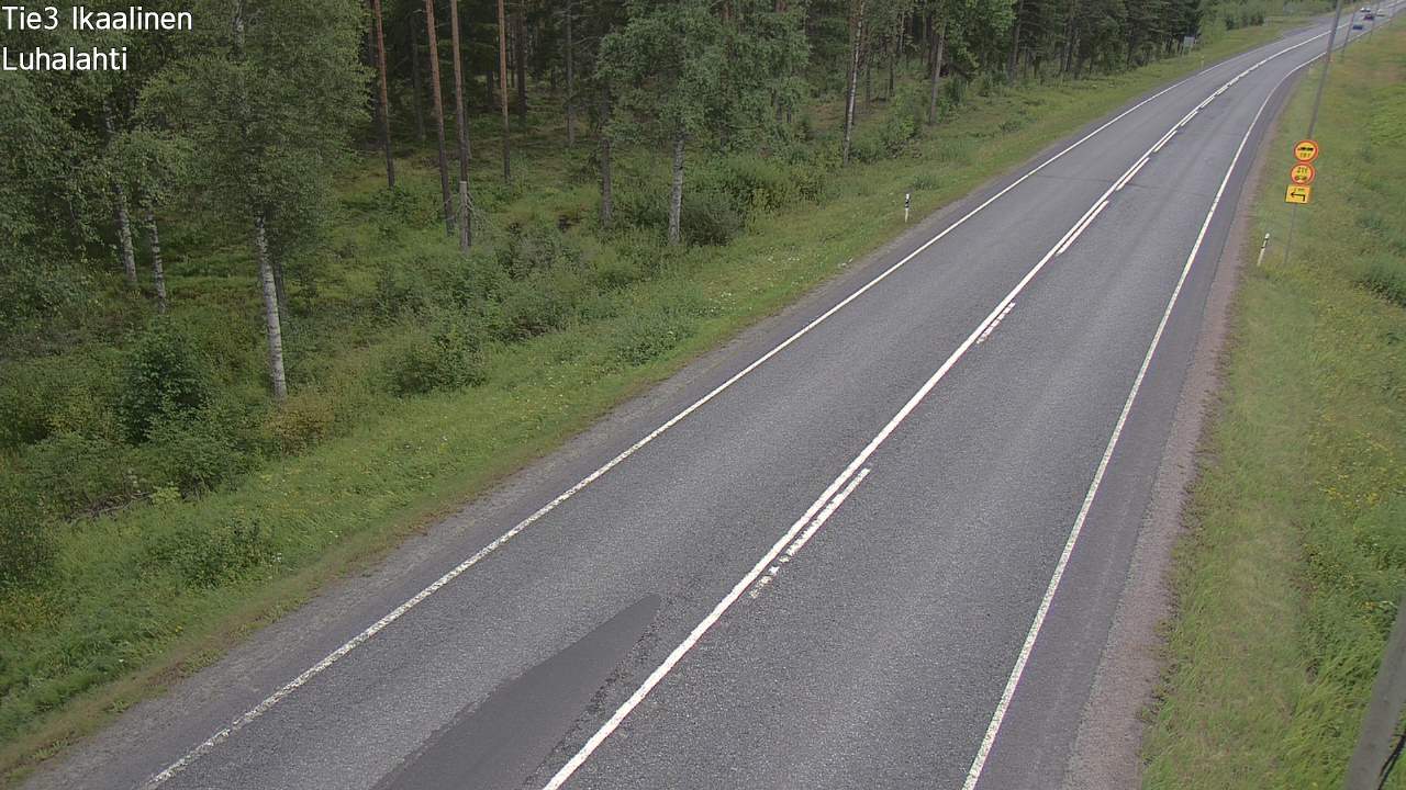 Weather Camera Image Road 3 Ikaalinen, Luhalahti, Ikaalinen, Pirkanmaa