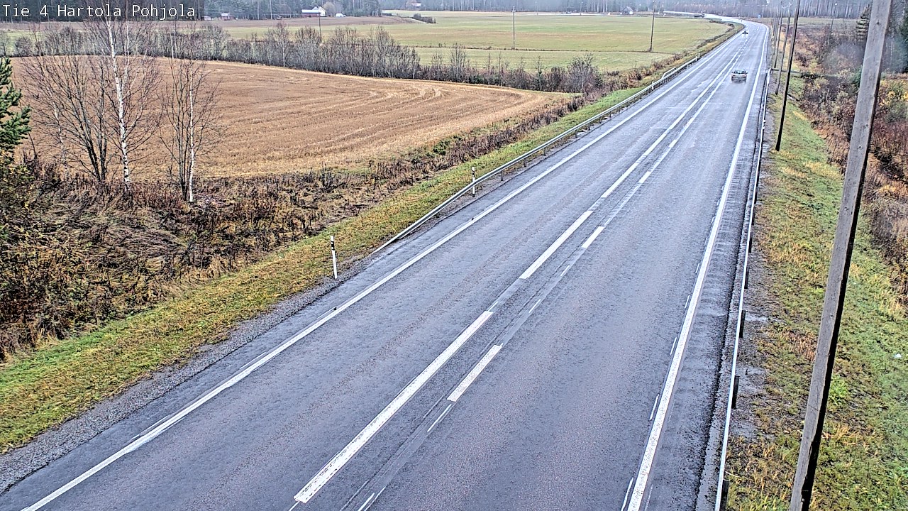 Weather Camera Image Väg 4 Hartola, Pohjola, Hartola, Päijät-Häme