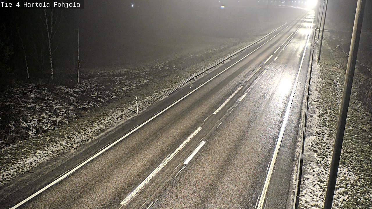 Weather Camera Image Road 4 Hartola, Pohjola, Hartola, Päijät-Häme