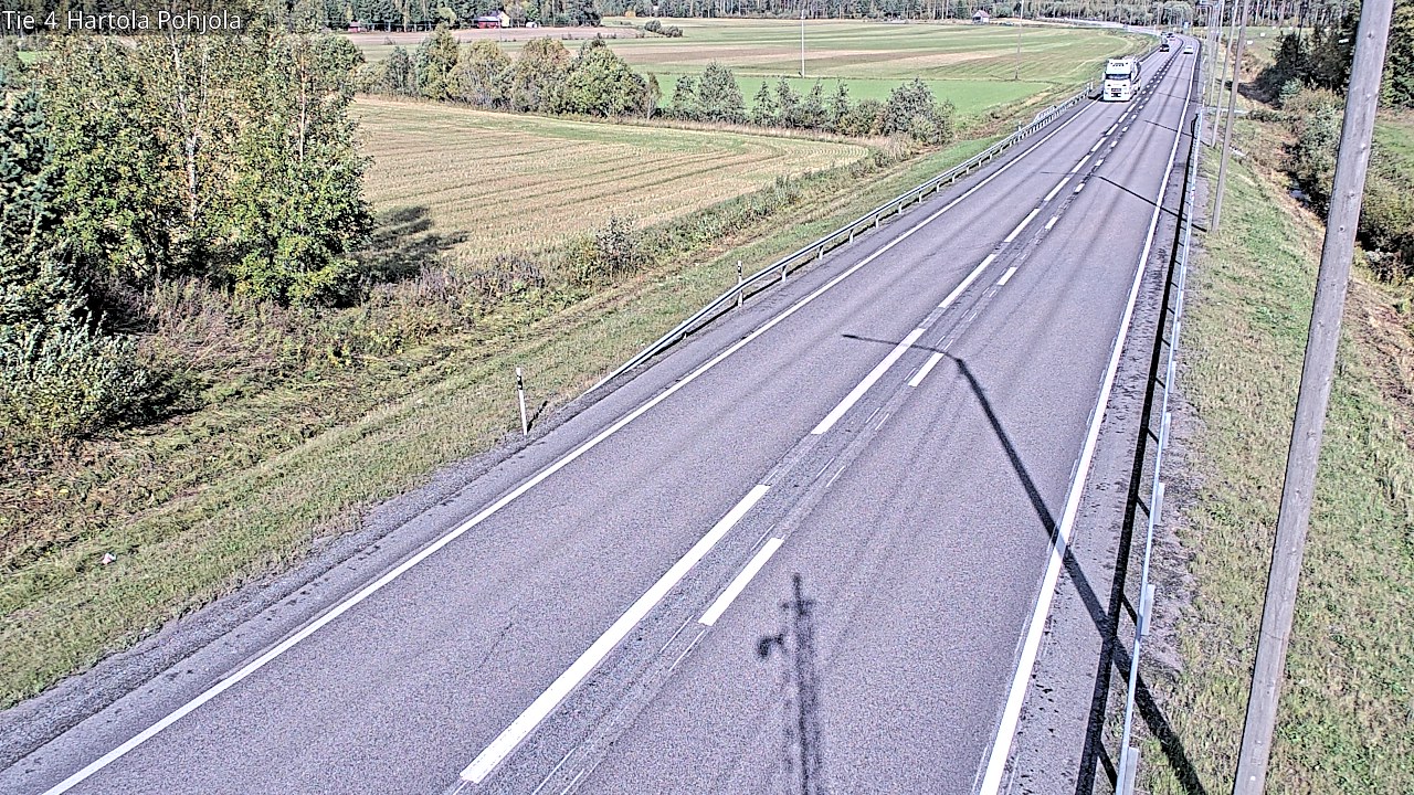 Weather Camera Image Road 4 Hartola, Pohjola, Hartola, Päijät-Häme