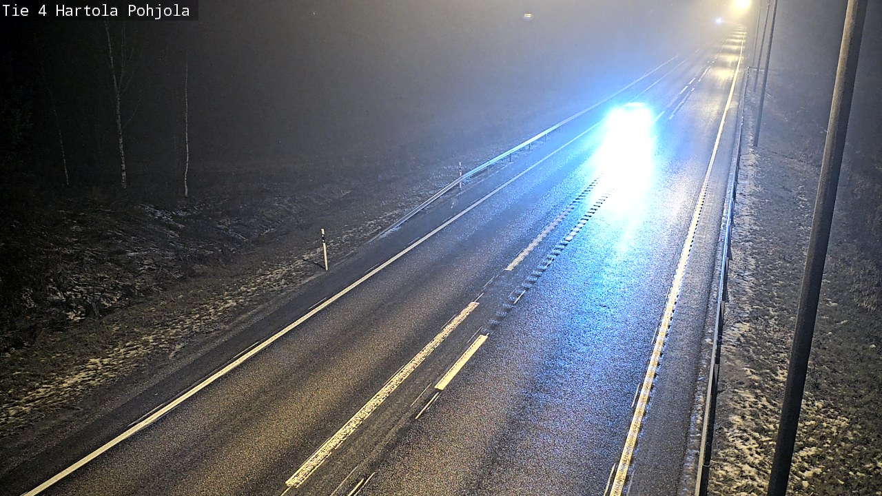 Weather Camera Image Road 4 Hartola, Pohjola, Hartola, Päijät-Häme