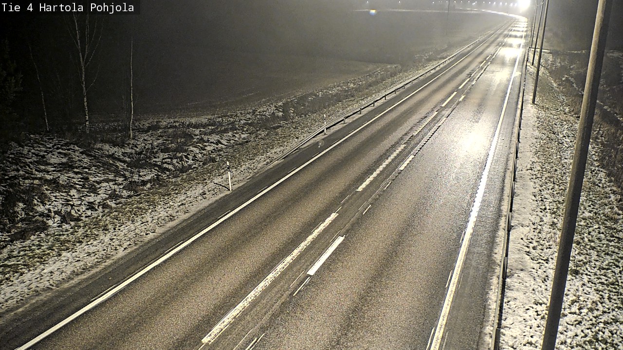 Weather Camera Image Road 4 Hartola, Pohjola, Hartola, Päijät-Häme