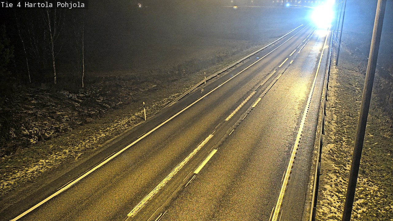 Weather Camera Image Road 4 Hartola, Pohjola, Hartola, Päijät-Häme