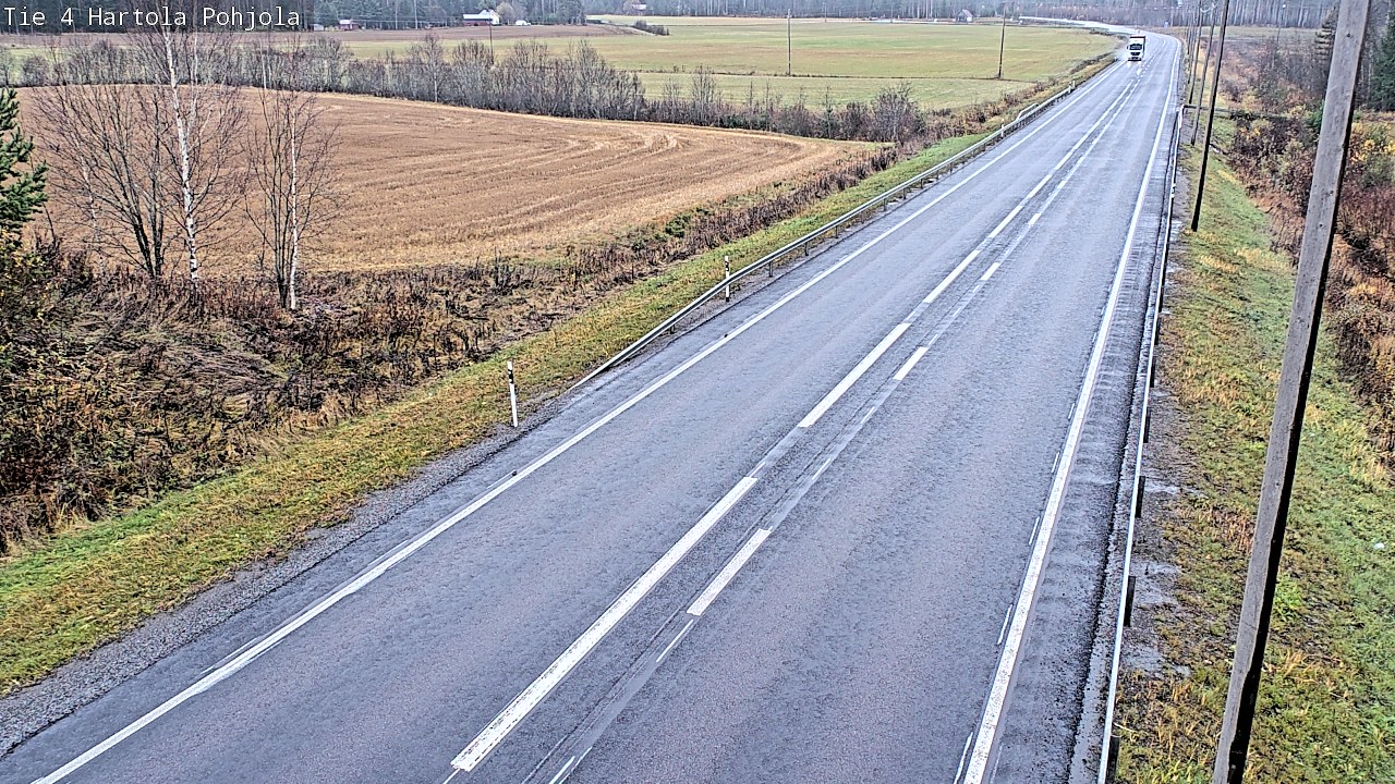 Weather Camera Image Väg 4 Hartola, Pohjola, Hartola, Päijät-Häme