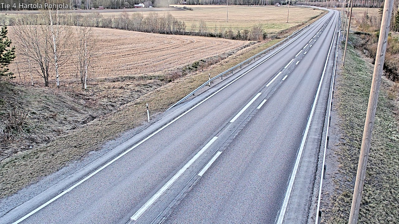 Weather Camera Image Road 4 Hartola, Pohjola, Hartola, Päijät-Häme